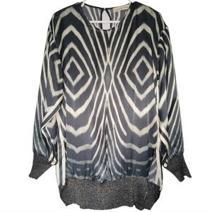 coast weber ahaus 100% Silk Tunic Made in Bulgaria